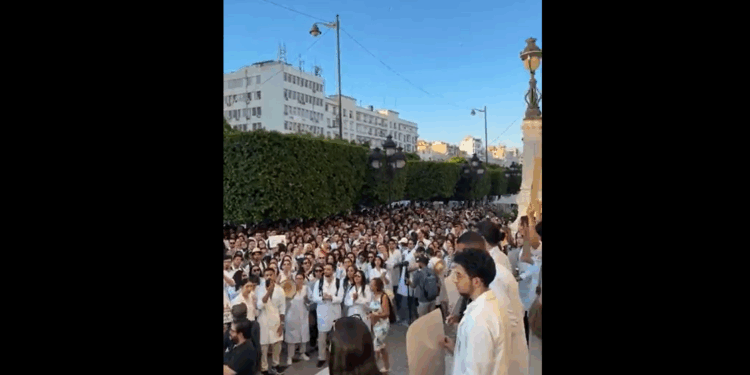 Les jeunes médecins dans la rue pour réclamer leurs droits