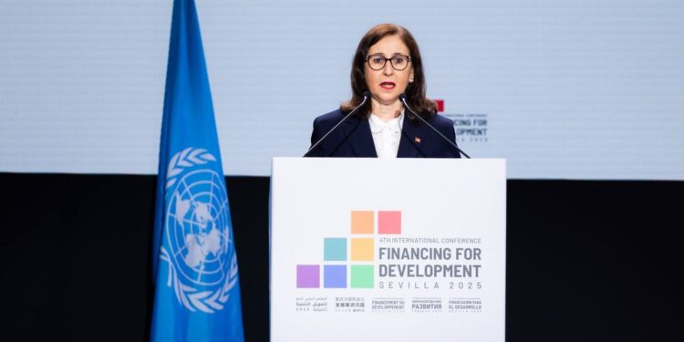 A Séville, Sarra Zaafrani Zenzri renforce les alliances pour le développement durable